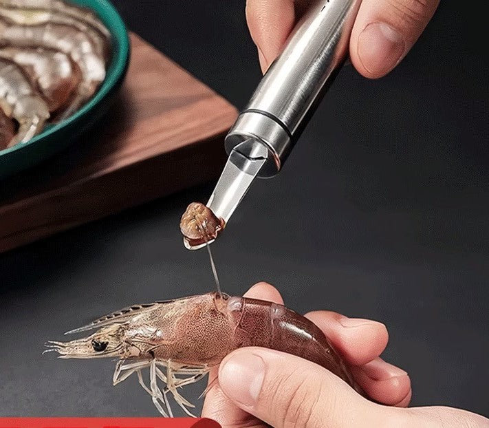 Longan corer and shrimp stripper