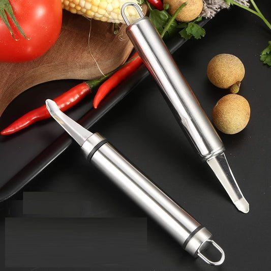Longan corer and shrimp stripper